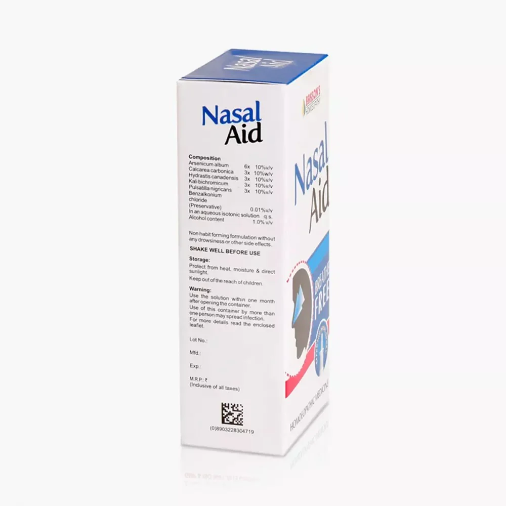 Bakson Nasal Aid Spray (10ml, Pack of 2) - Image 2