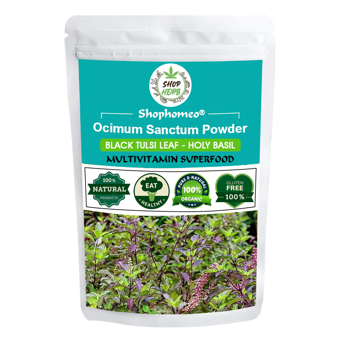 Black Tulsi Powder (200 Gm) - Image 2