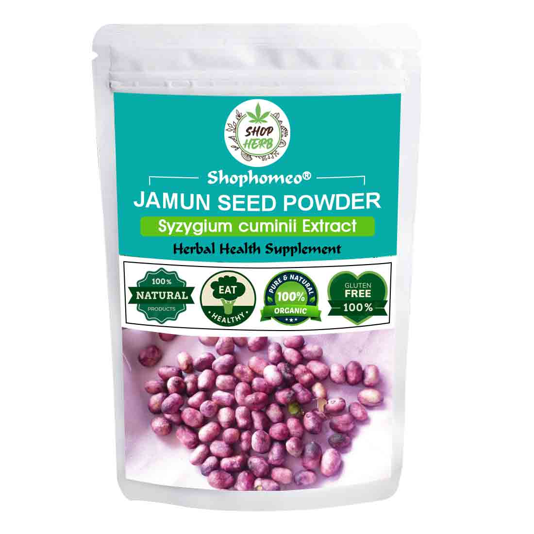 Jamun Seed Powder for Diabetes - 200 g - Image 2