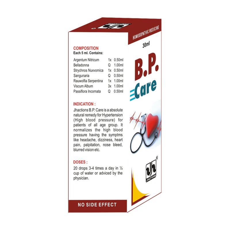 Jhactions BP Care Drops 30.0 ml - Image 2
