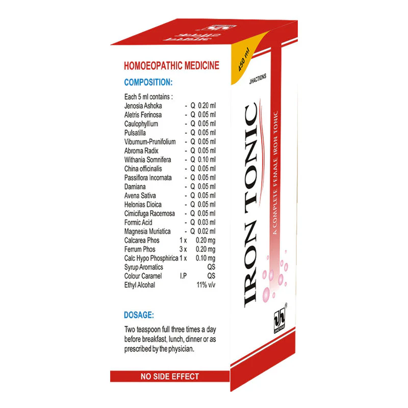 Jhactions Iron Tonic Syrup - 450.0 ml - Image 2