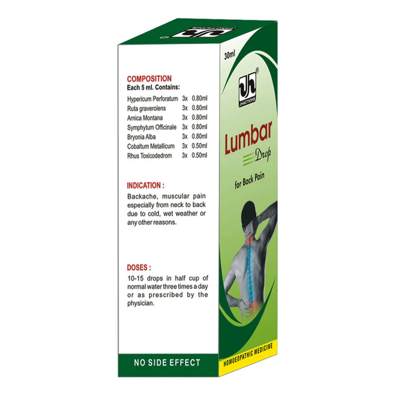 Jhactions Lumbar Drop [Lumbago] - 30.0 ml - Image 2