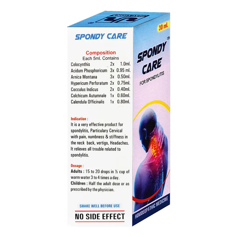 Jhactions Spondy Care Drop - 30.0 ml - Image 2