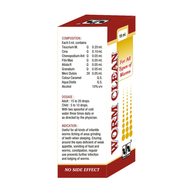 Jhactions Worm Clean Drop - 30.0 ml - Image 2