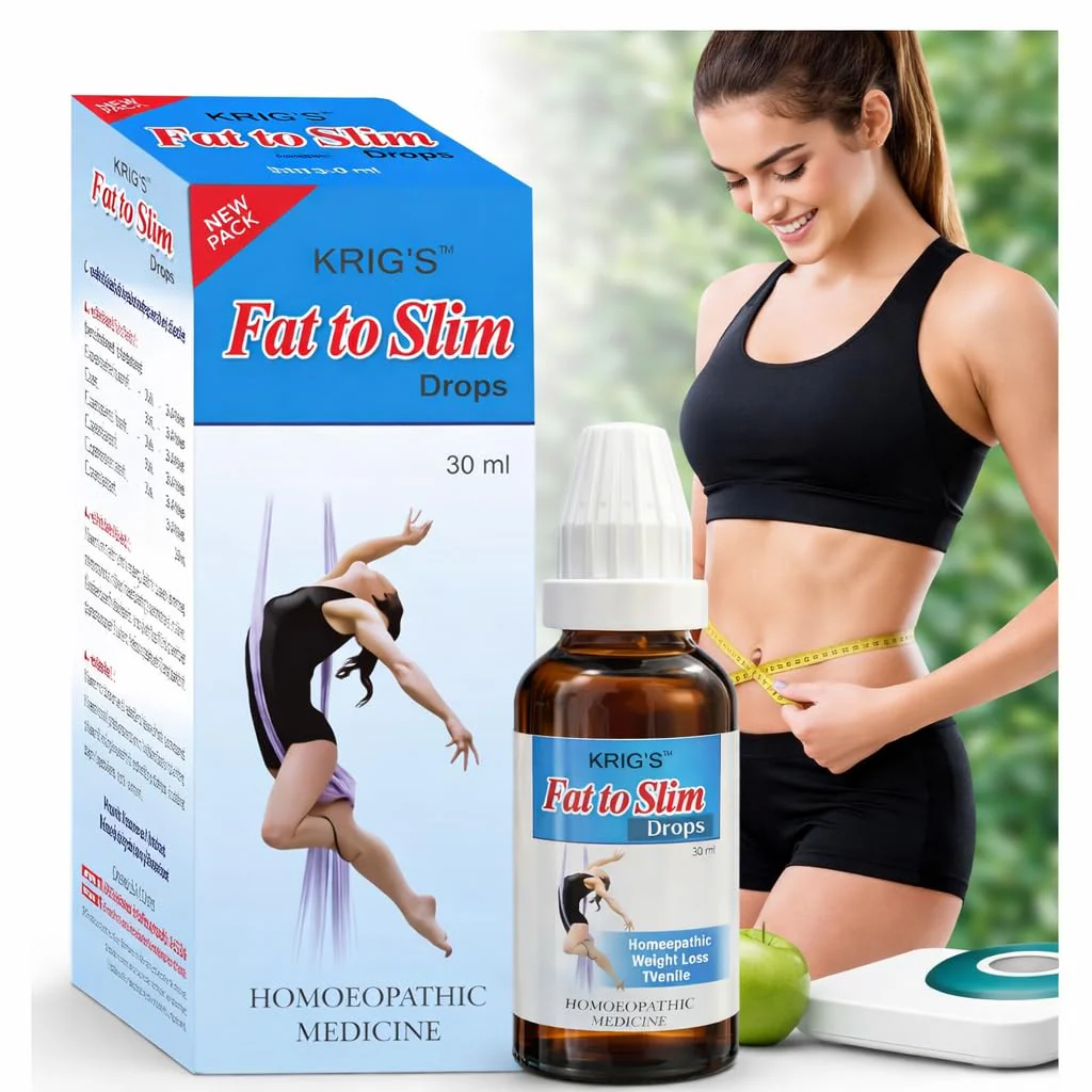 KRIG'S Fat To Slim Drops Homeopathic 30ml