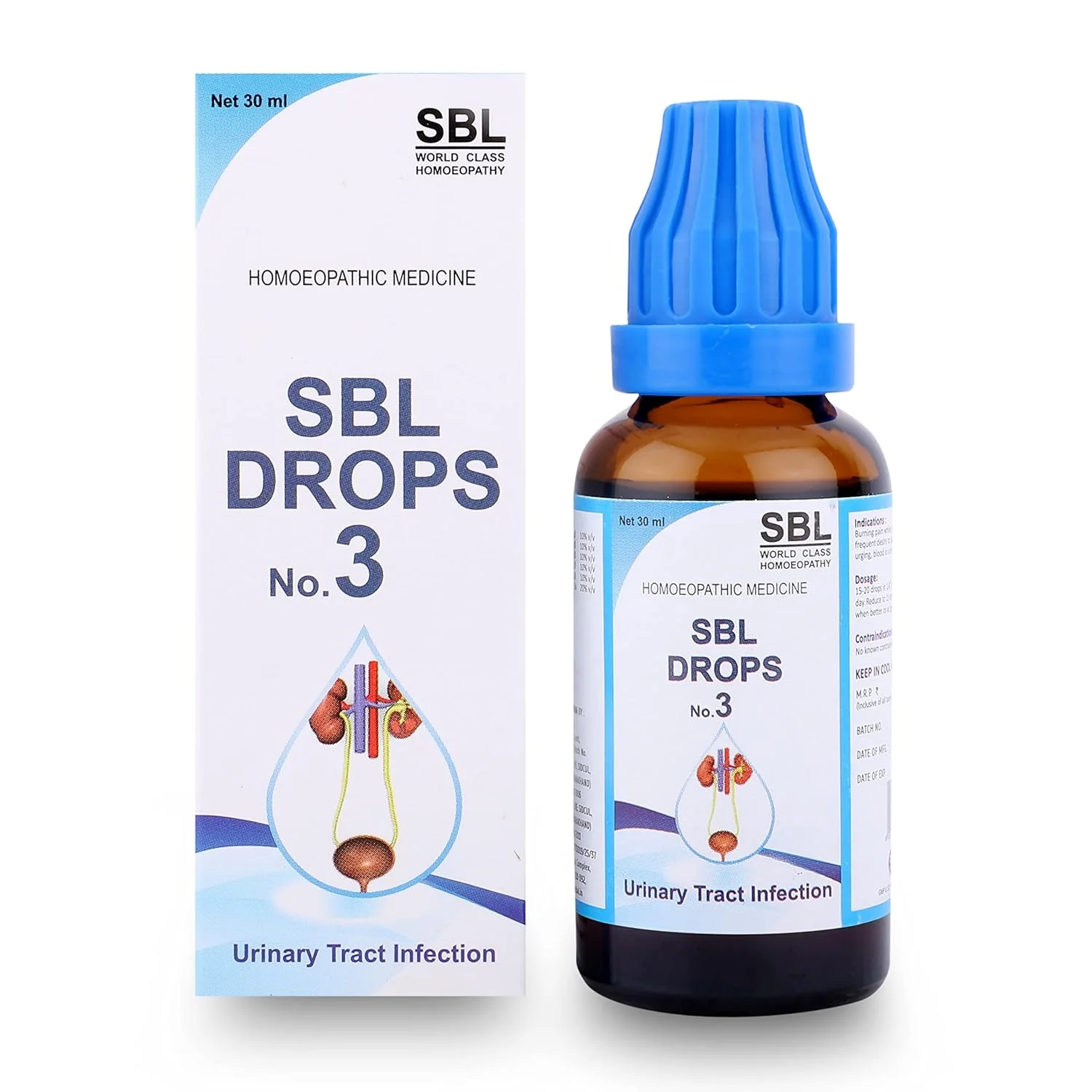 SBL DROPS NO 3 - 30 ML || Homeopathic Medicine