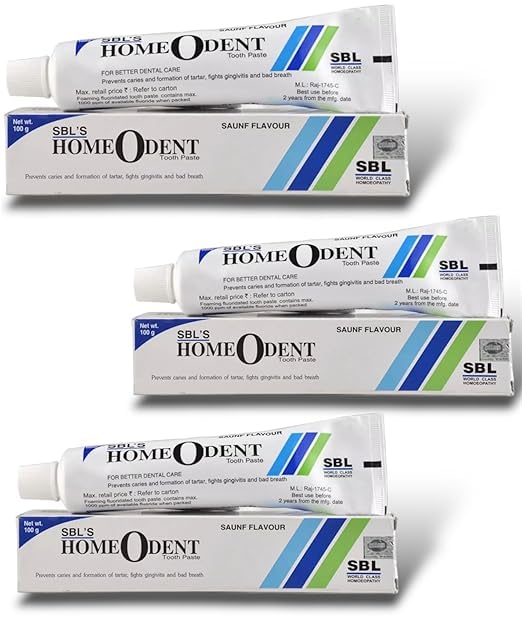 SBL Homeodent Saunf Toothpaste Pack Of 3