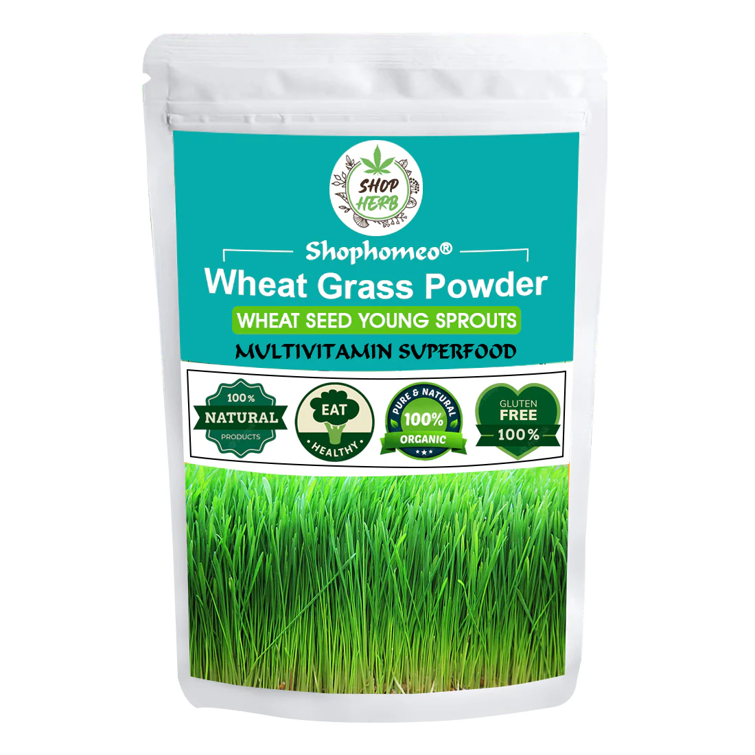 Wheat Grass Powder 200 Gm Non-GMO, Vegan, Superfood | Antioxidant, Energy, Detox, Immunity Booster, Skin Health| - Image 2