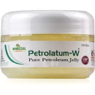 Wheezal Petrolatum-W Pure Petroleum Jelly (100g)