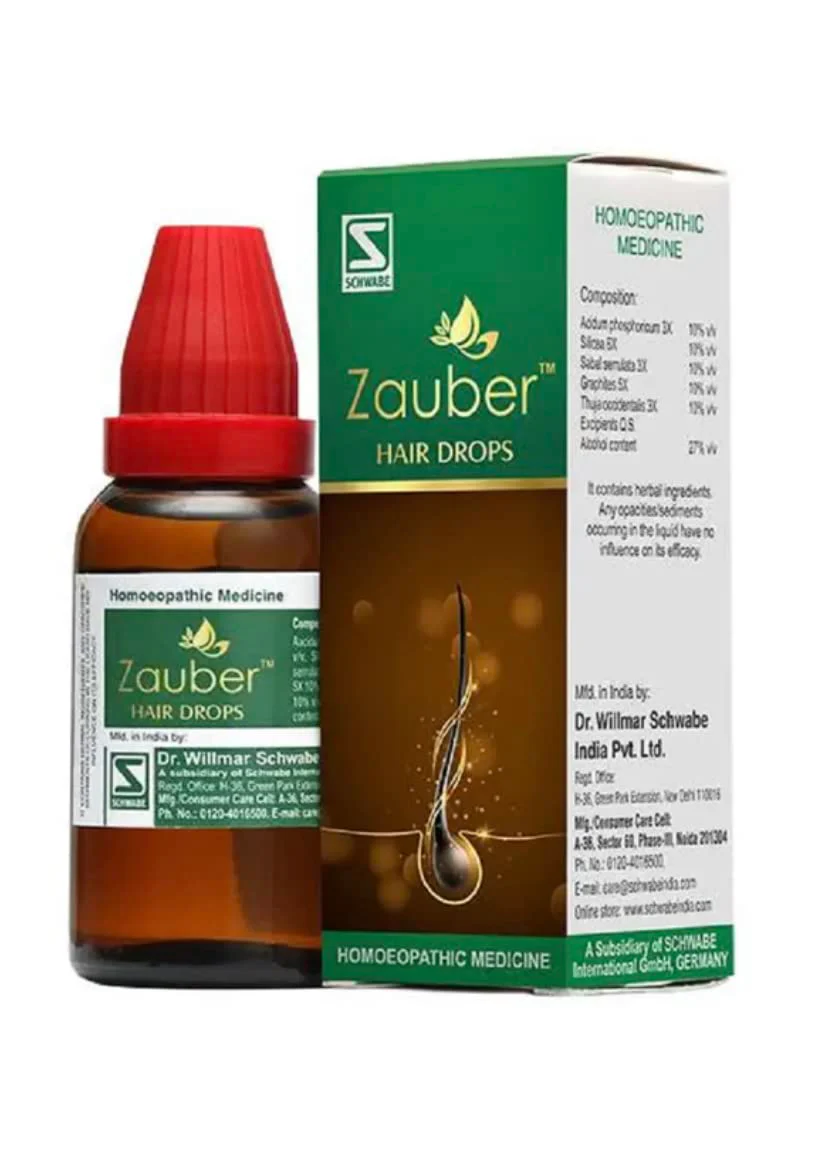 WSI Zauber Hair Drops - 30ml || Homeopathic Medicine